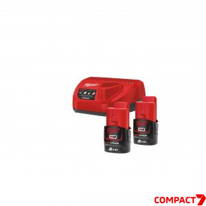 Энергокомплект M12 NRG-202  Milwaukee (2.0 Ач)