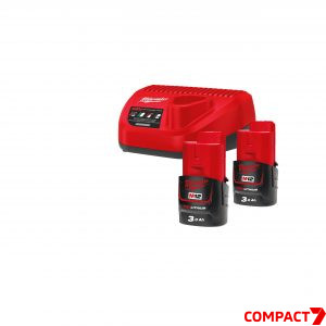 Энергокомплект Milwaukee M12 NRG-302 (3.0 Ач)